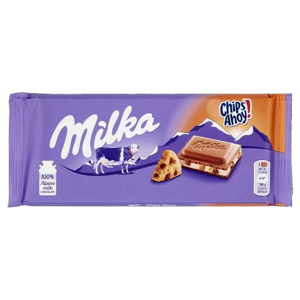 شکلات میلکا چیپس آهوی –  Milka Chips Ahoy Milka Chips Ahoy 100gr